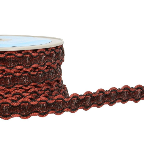 Spool 15m Dress braid 19 mm Burgundy