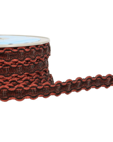15m reel of 19mm Burgundy dress braid