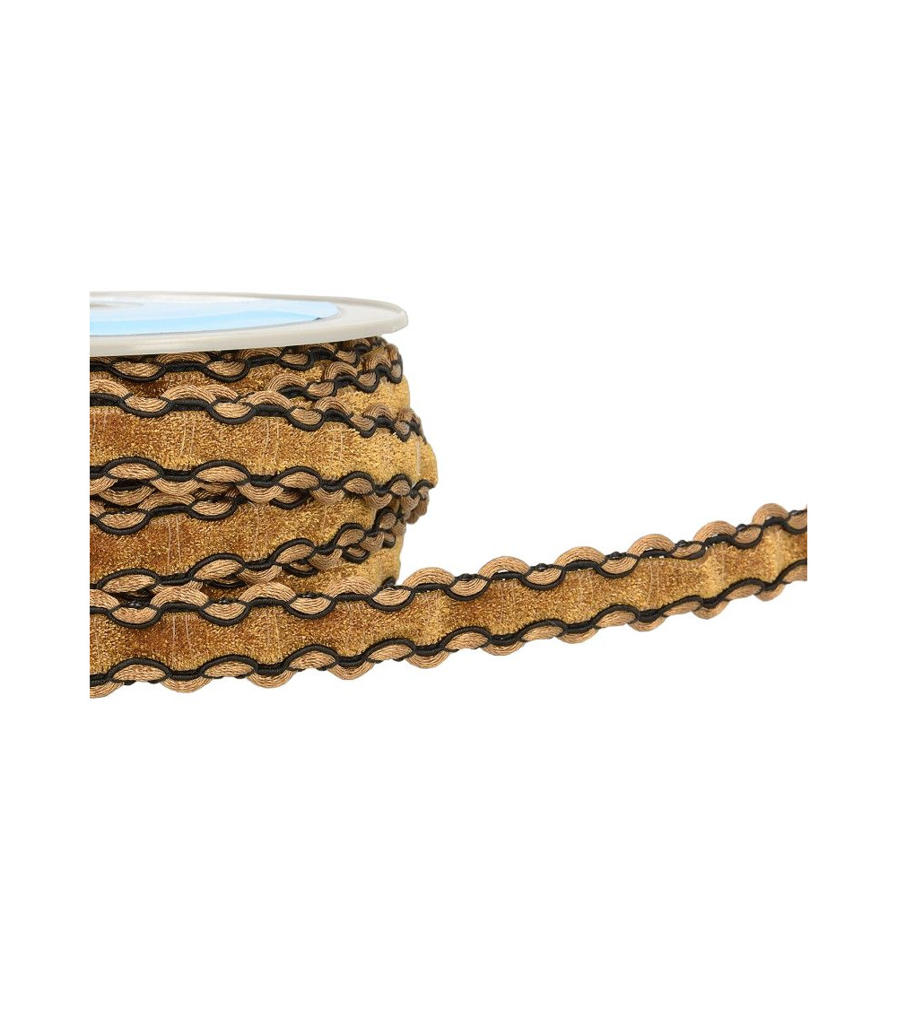 Spule 15 m Kleidgeflecht 19 mm Rost