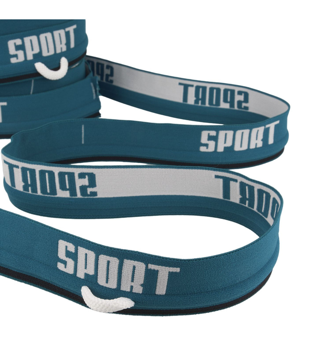 20m spool of elastic sports cord 40mm Roy Blue