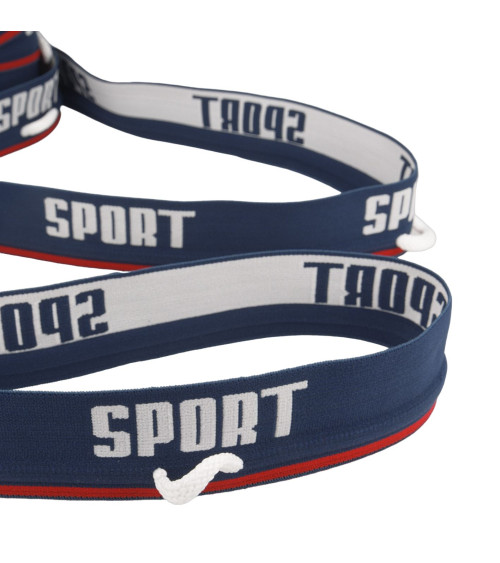 Reel 20m elastic sports cord 40mm Navy blue