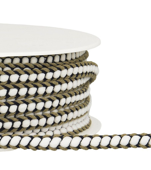 25m reel Braid braid 10 mm Beige