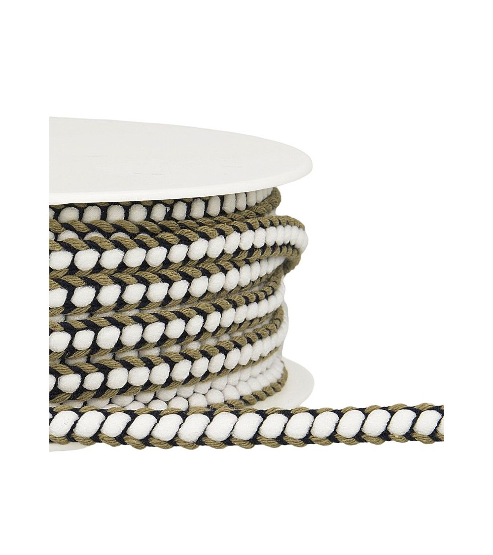 25m reel Braid braid 10 mm Beige