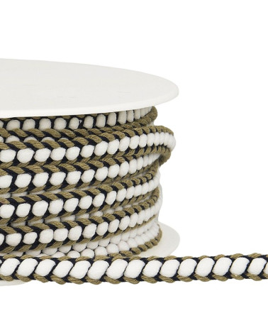 25m reel Braid braid 10 mm Beige