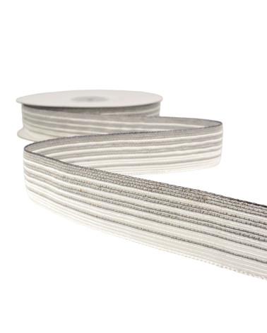 15m reel of braid lines 26 mm Medium Grey