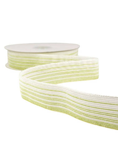 Bobina da 15 m trecciato da 26 mm Nile Green