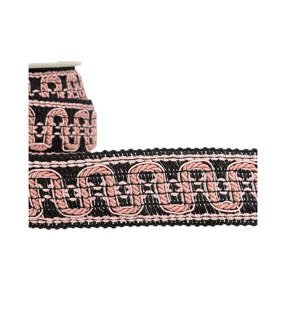 15m reel Wave braid 40 mm Old Pink