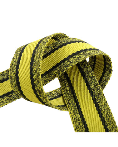 15m reel of mottled strap 40mm Olive and Black