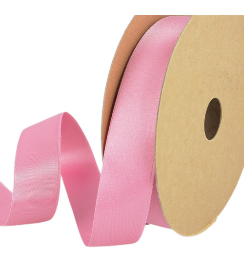 25m reel Recycled polyester satin Fuchsia