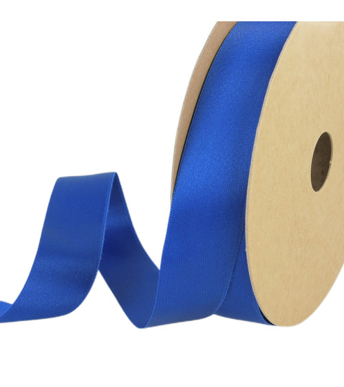25m reel Recycled polyester satin Roy Blue