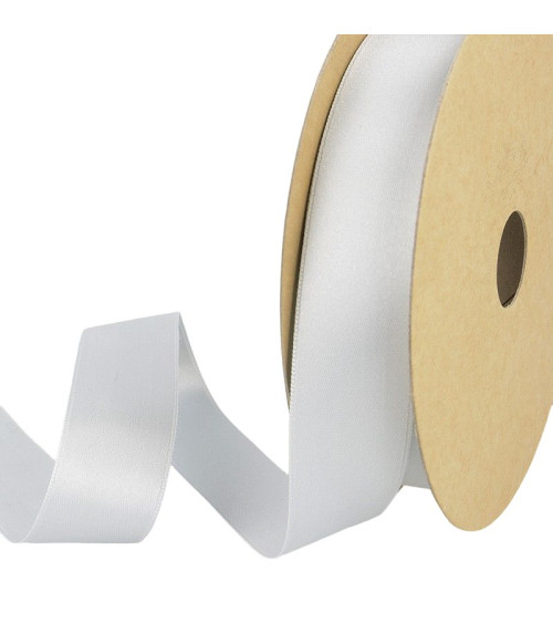 25m Reel Recycled Polyester Satin Light Blue