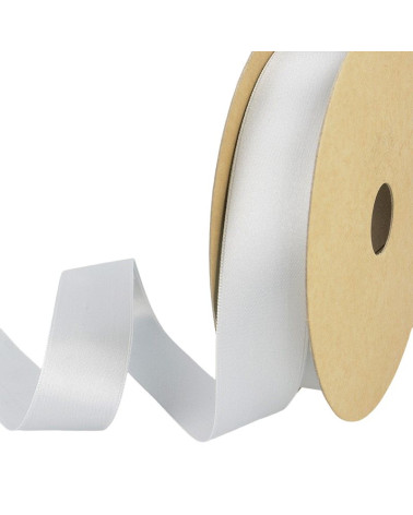 25m Reel Recycled Polyester Satin Light Blue