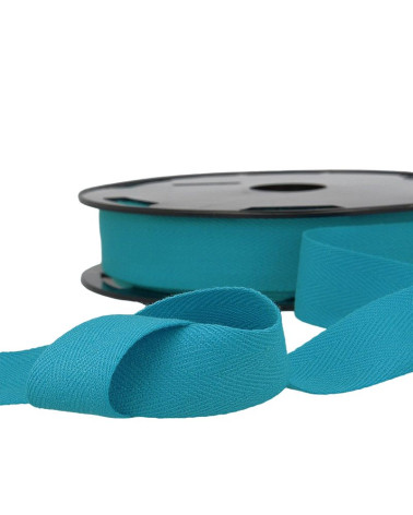 Bobine 50m Serge coton Bleu canard