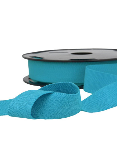 50m spool of steel blue cotton serge