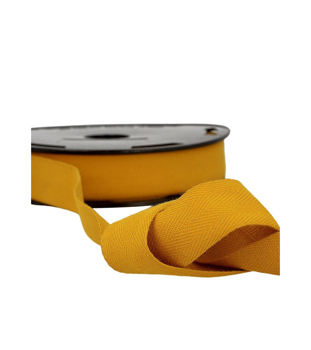 Floppy disk 25m Twill di cotone Giallo senape