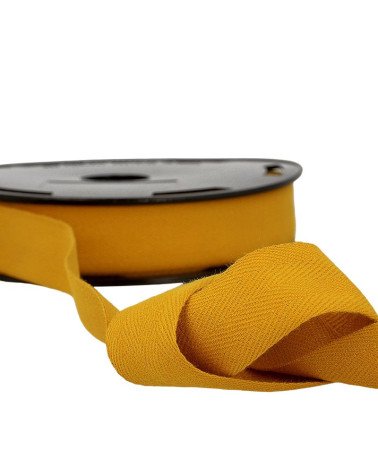 Floppy disk 25m Twill di cotone Giallo senape