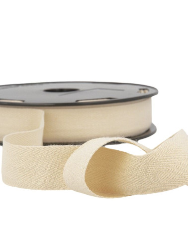Sergege di cotone floscio da 25 m Ecru