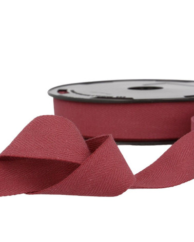 Floppy disk 25m serge di cotone Rosso Borgogna