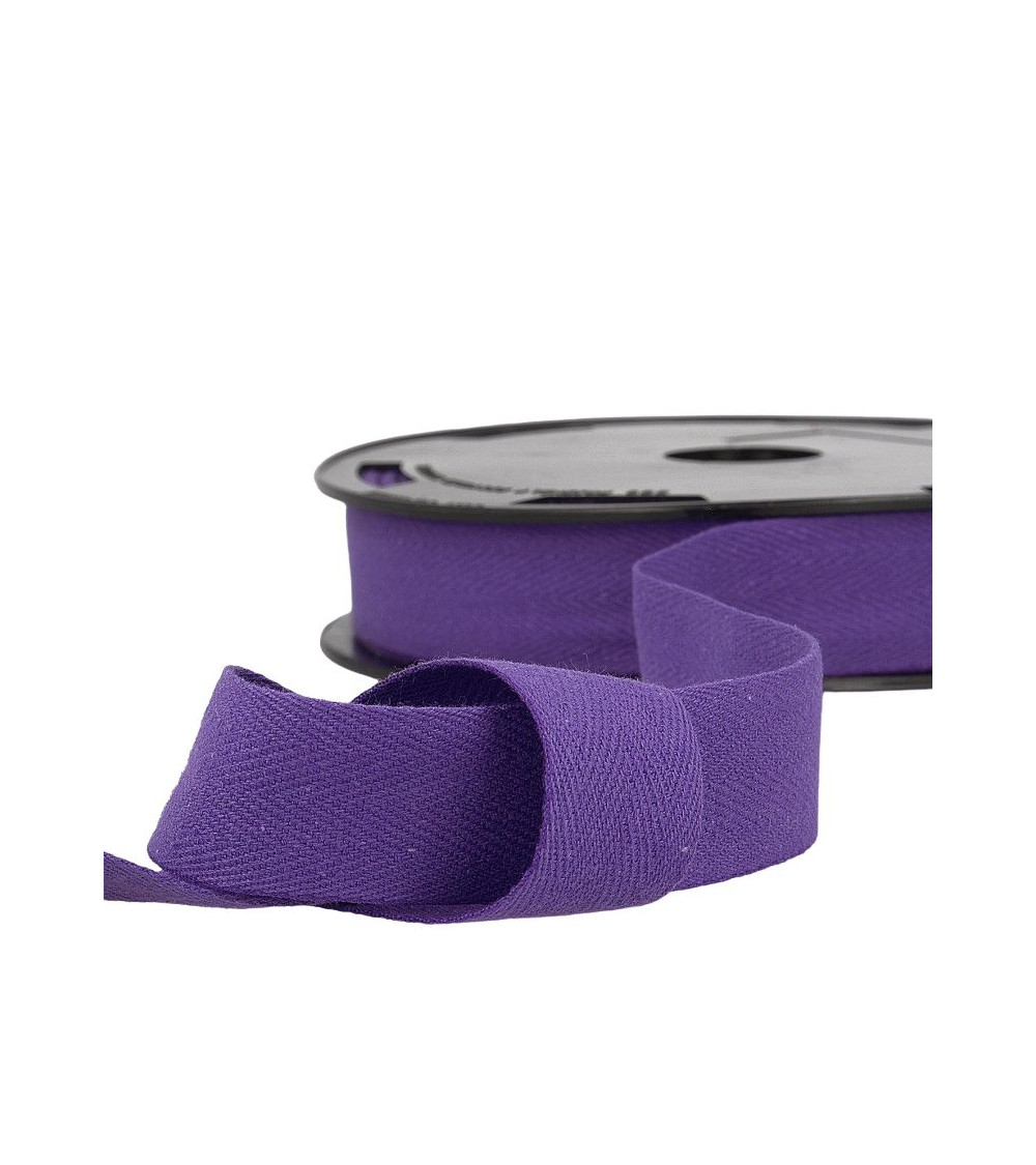 Disquette 25m Serge coton Violet