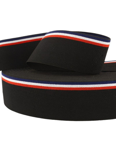 Bobina da 22 m Elastici da 45 mm neri - speciali per biancheria intima da uomo