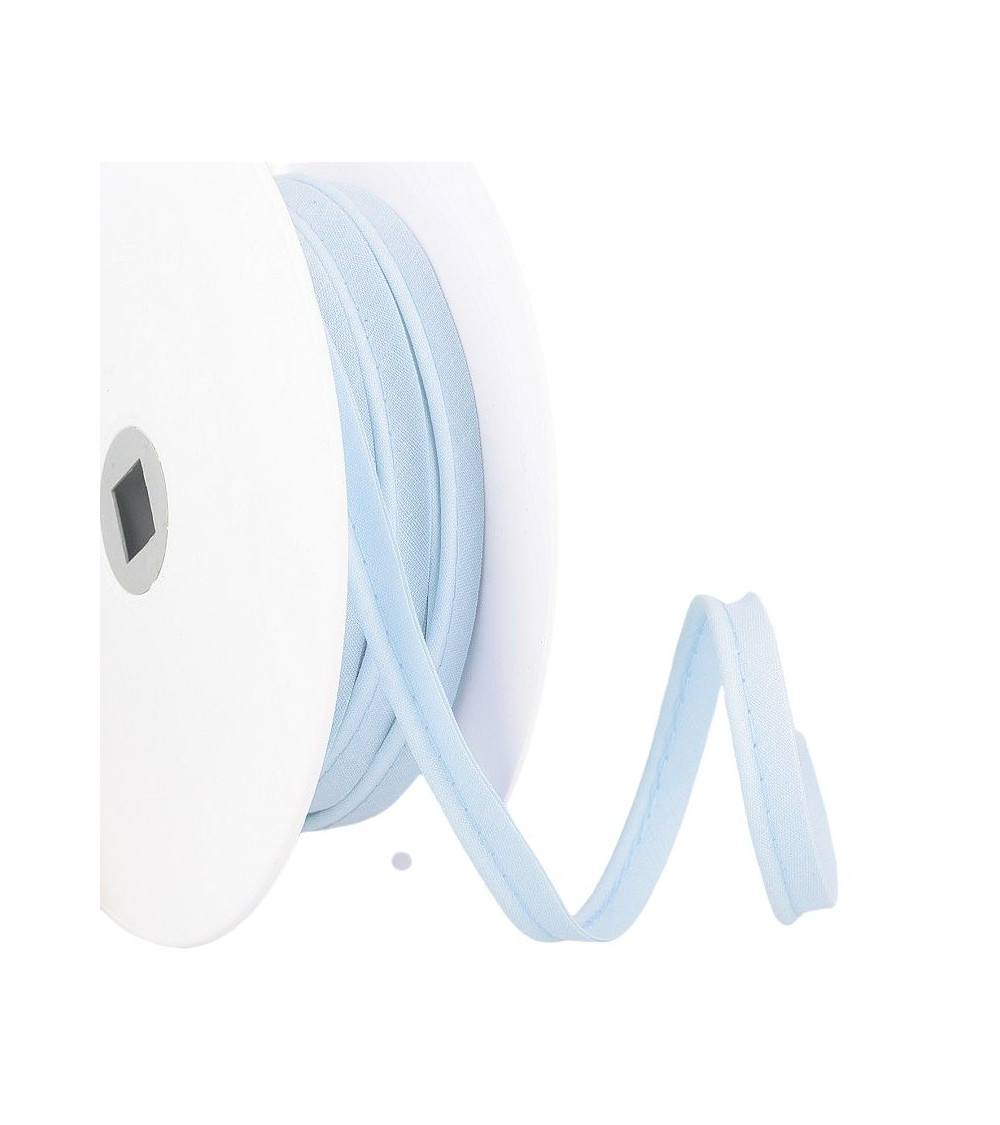 Bobine 25m Passepoil mèche 2mm bleu clair