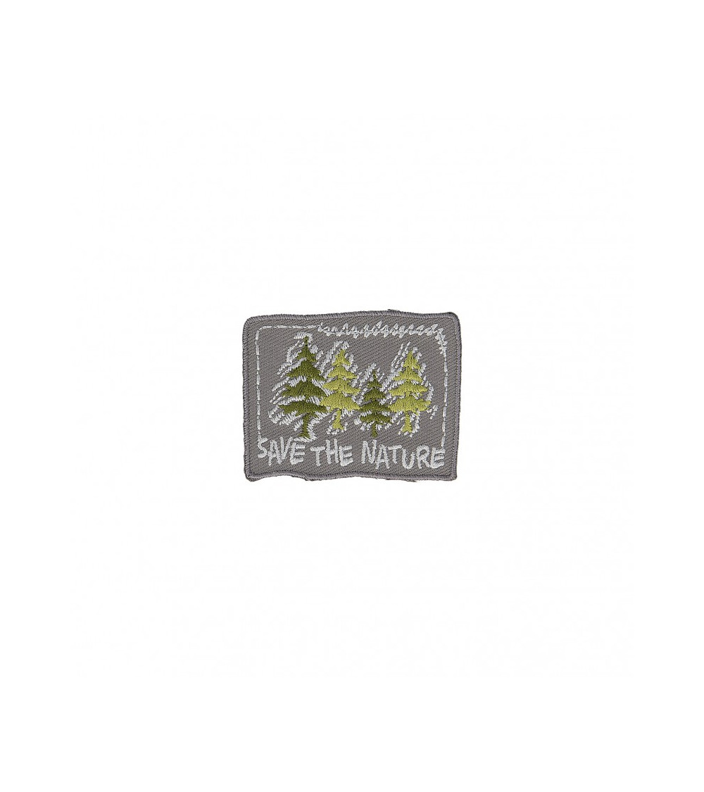Lot de 3 écussons thermocollants Fôret Sapins 3,5cm x 4,5cm Lot de 3 écussons thermocollants Fôret Sapins 3,5cm x 4,5cm