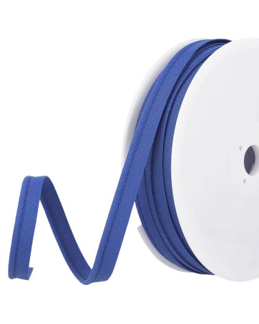 Bobine 25m Passepoil mèche 2mm bleu roy