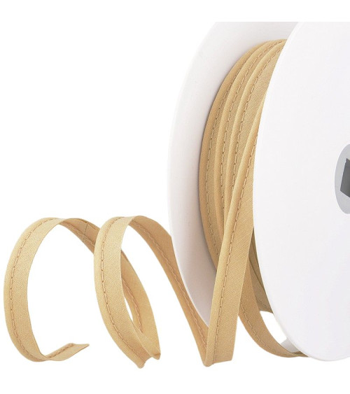 25m spool Piping wick 2mm beige