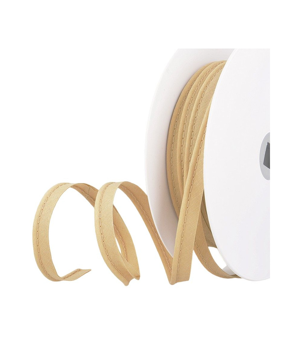Bobine 25m Passepoil mèche 2mm beige