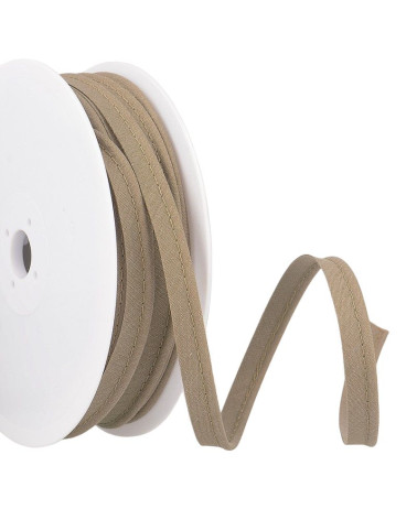 25-m-Spule, Paspeldocht, 2 mm, Taupe