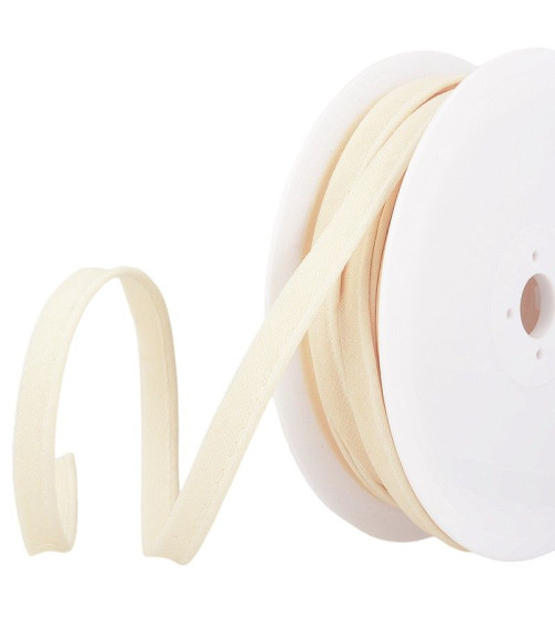 25m spool Piping wick 2mm dark ecru