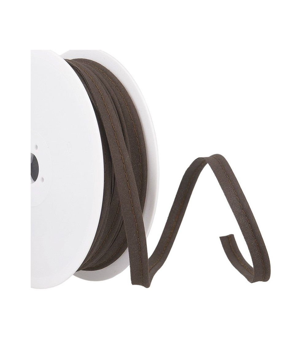 25m spool Piping wick 2mm coffee brown