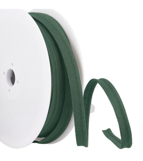 25m spool Piping wick 2mm bottle green