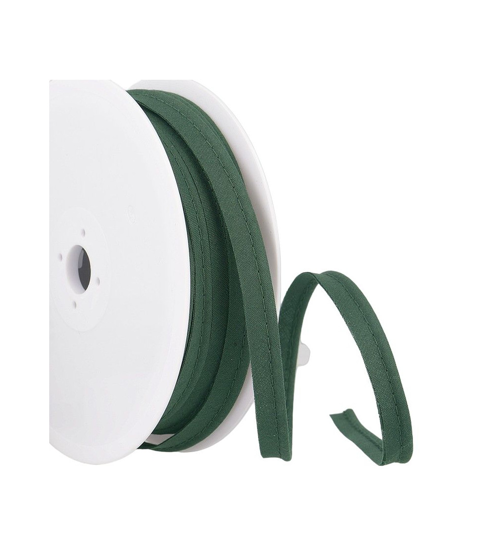 25m spool Piping wick 2mm bottle green