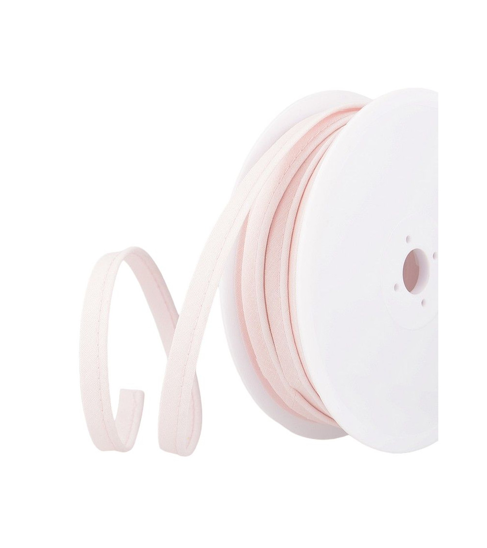 Bobine 25m Passepoil mèche 2mm rose clair
