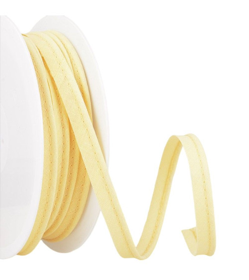 25m spool Piping wick 2mm straw yellow