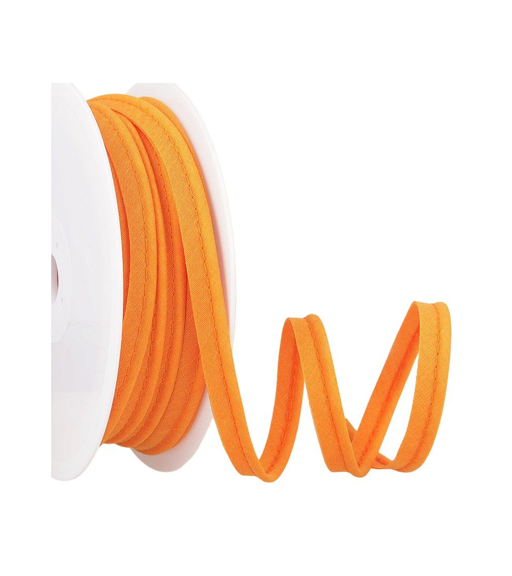 Bobine 25m Passepoil mèche 2mm orange