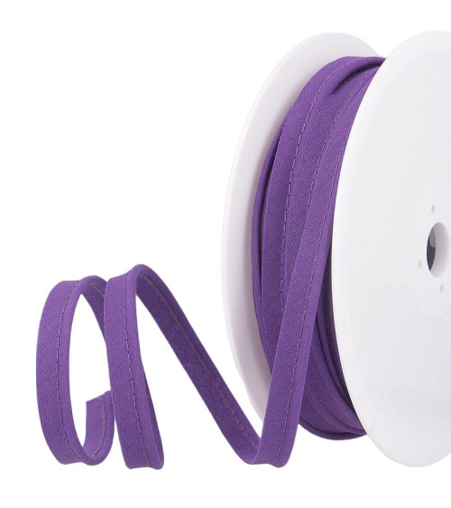 Bobine 25m Passepoil mèche 2mm violet