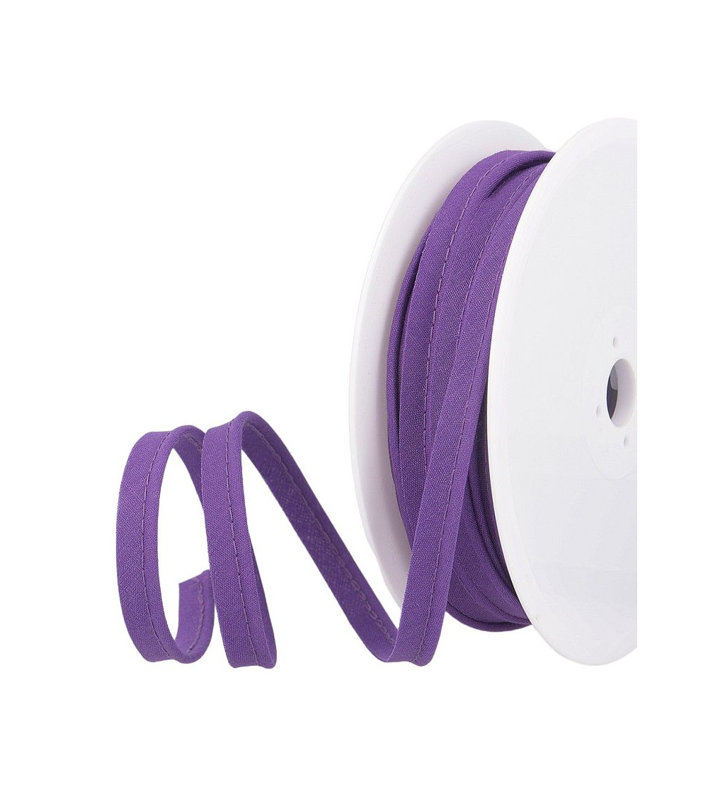 Bobine 25m Passepoil mèche 2mm violet