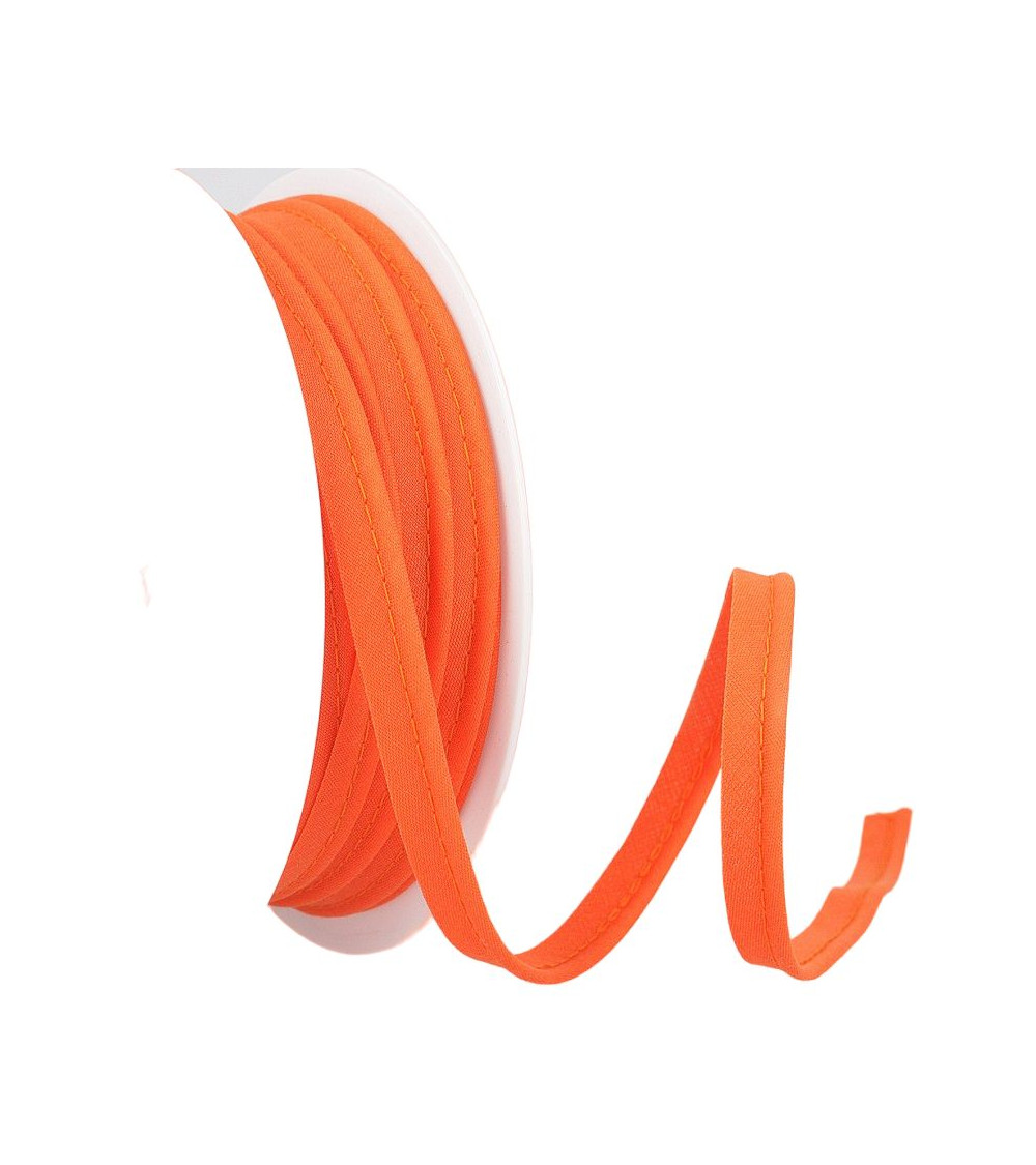 Bobine 25m Passepoil mèche 2mm orange bengale