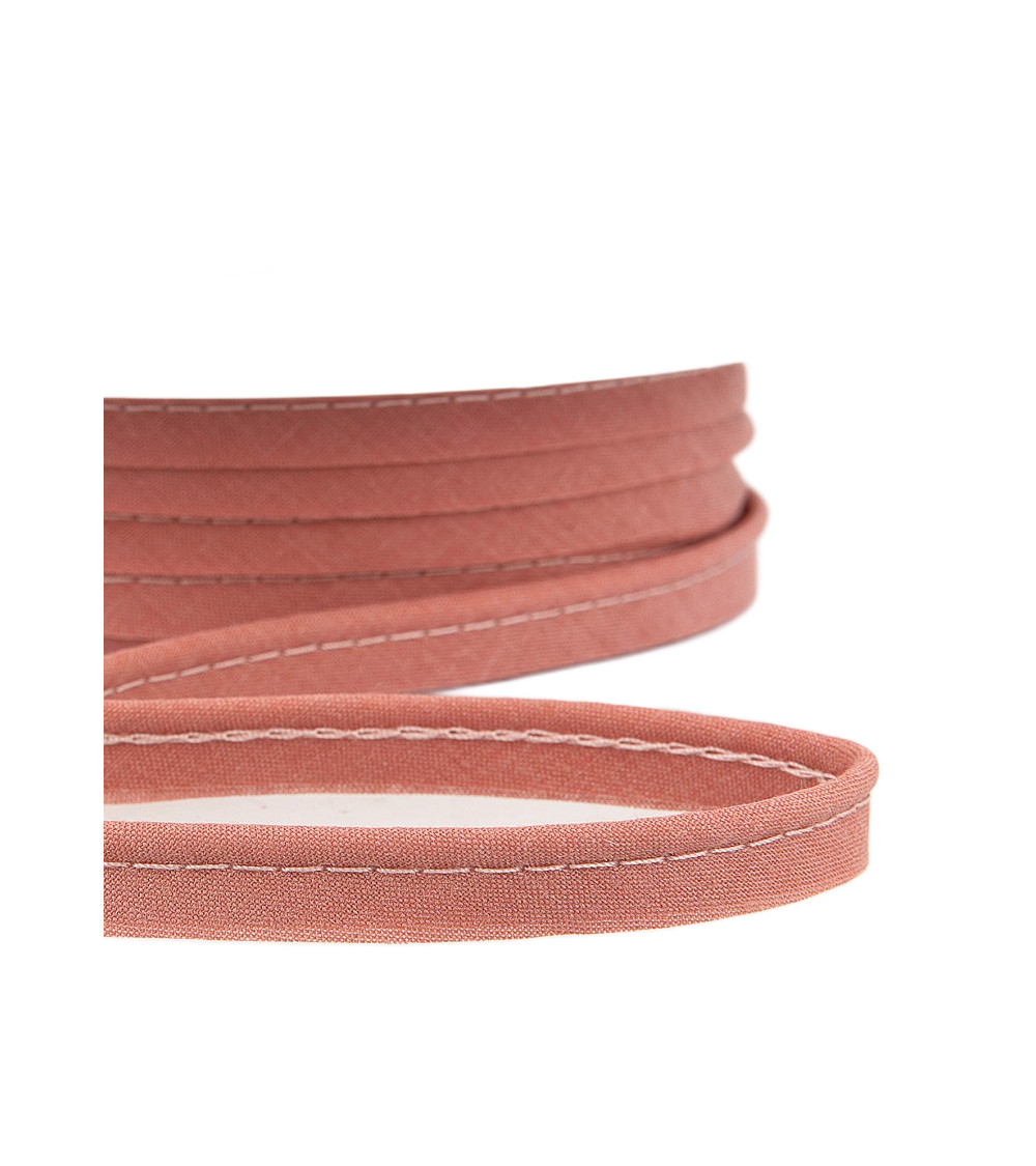 Bobina da 25 m Profili in sbieco per tutti i tessuti da 10 mm rosa antico