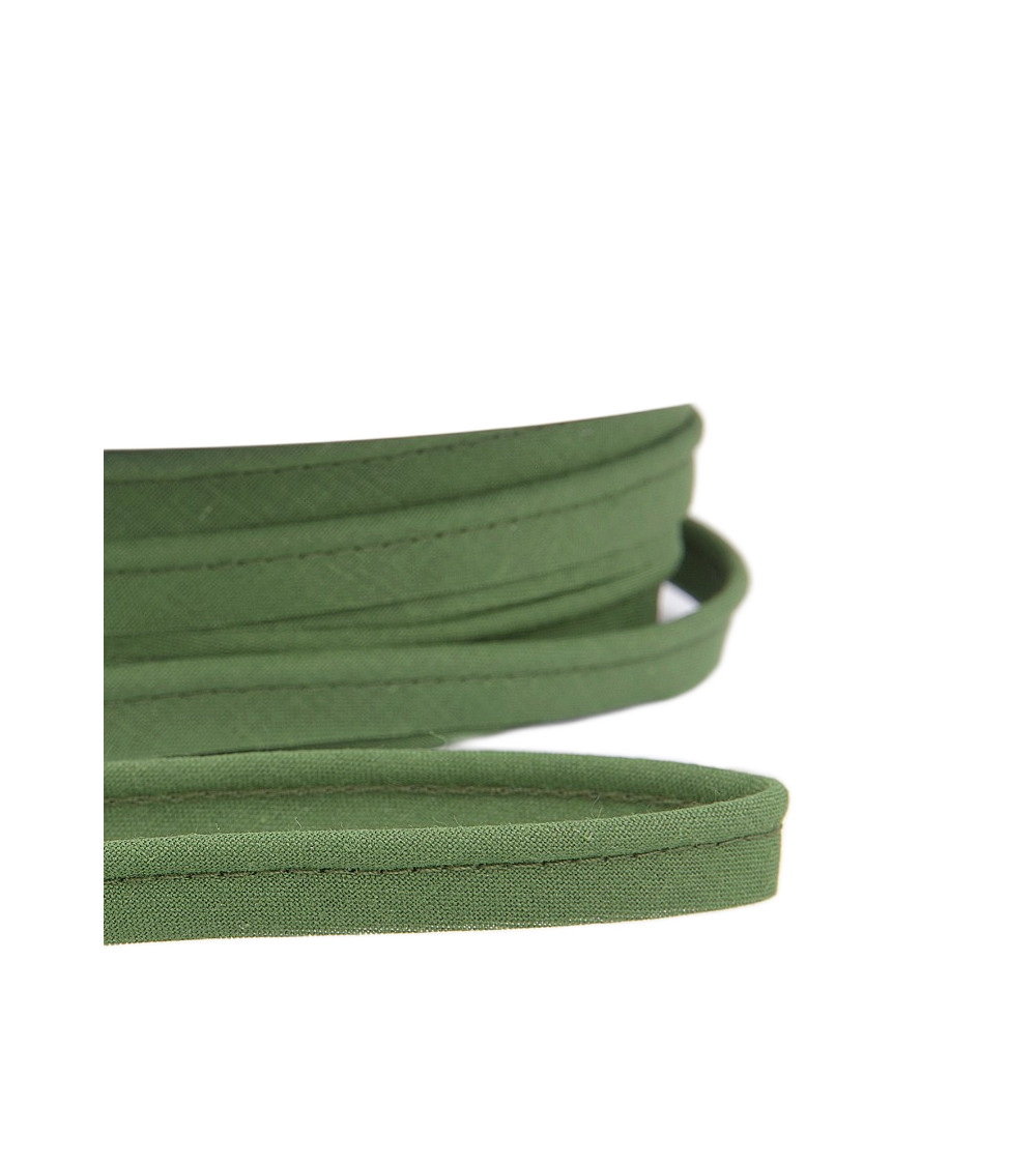 Spool 25m Piping dress bias all textiles 10mm olive green