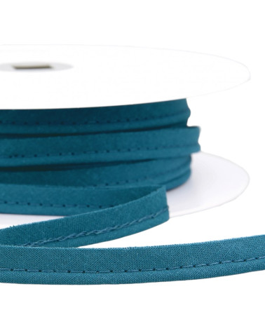 Bobina de 25m Ribete al bies para todos los textiles 10mm gris/gris