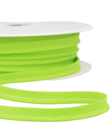 25m spool Bias dress piping for all textiles 10mm towards anise