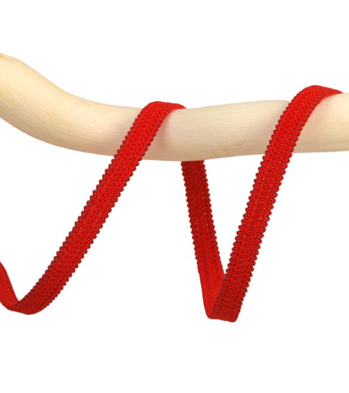 Spool 50m elastic Red 5mm