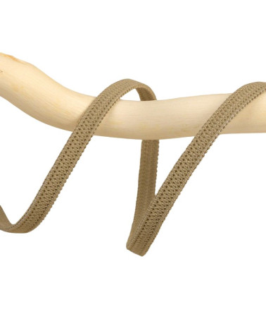 25m spool of taupe elastic