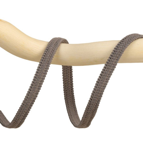 25m spool of dark gray elastic