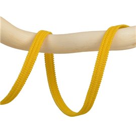 Bobine 25m élastique jaune or