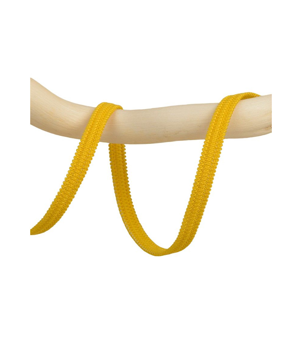 25m spool of gold yellow elastic