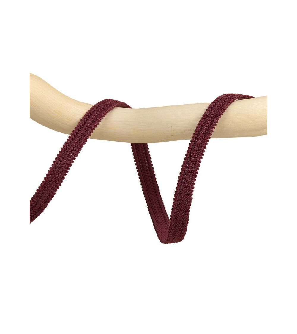 25m spool of burgundy elastic